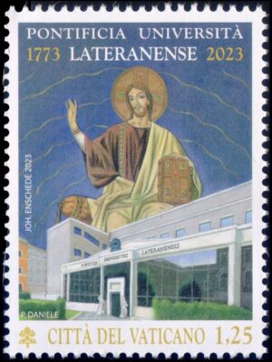 VATICANO/SELLOS, 2023 - UNIVERSIDAD PONTIFICIA DE LATRAN - YV 1944 - 1 VALOR - MINT