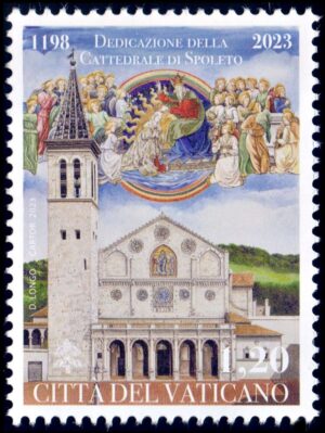 VATICAN/STAMPS, 2023 - SPOLETO CATHEDRAL - YV 1939 - 1 VALUE - MINT