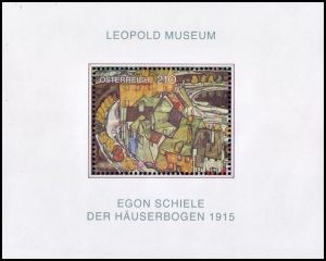 AUSTRIA/SELLOS, 2005 - ARTE - PINTURAS DE LA GALERIA AUSTRIACA - YV BF 34 - BLOQUE - MINT