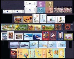 ARGENTINA - 1996 AÑO COMPLETO - 32 SELLOS CONMEMORATIVOS + 5 ORDINARIOS - +  MINT