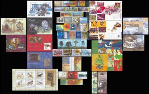 ARGENTINA - 1999 AÑO COMPLETO - 37 SELLOS CONMEMORATIVOS + 26 ORDINARIOS Y 10 BLOQUES - NUEVOS - MINT