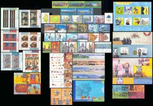 ARGENTINA - 2003 AÑO COMPLETO - 58 SELLOS CONMEMORATIVOS + 4 BLOQUES + 4 ORDINARIOS - MINT