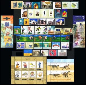 ARGENTINA - 1998 AÑO COMPLETO - 42 SELLOS CONMEMORATIVOS + 12 ORDINARIOS + 2 BLOQUES - NUEVOS - MINT